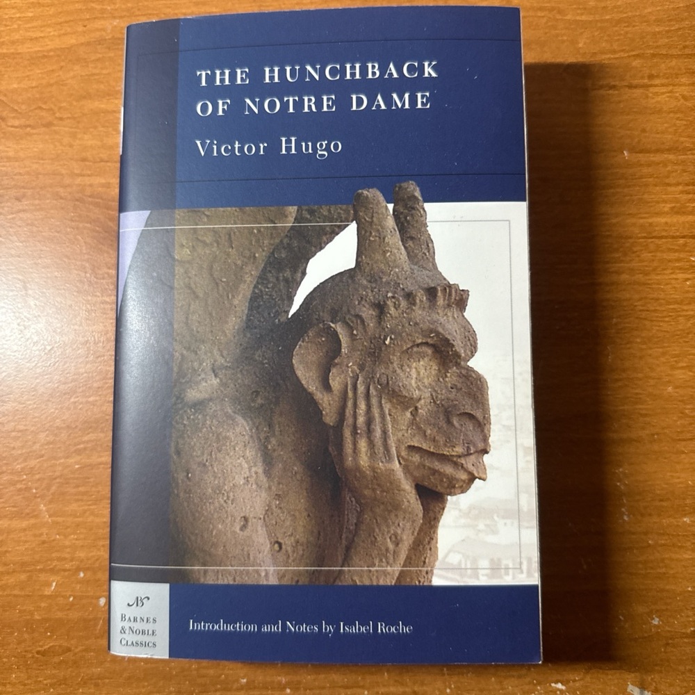 The Hunchback of Notre Dame by Victor Hugo barnes and noble classics book